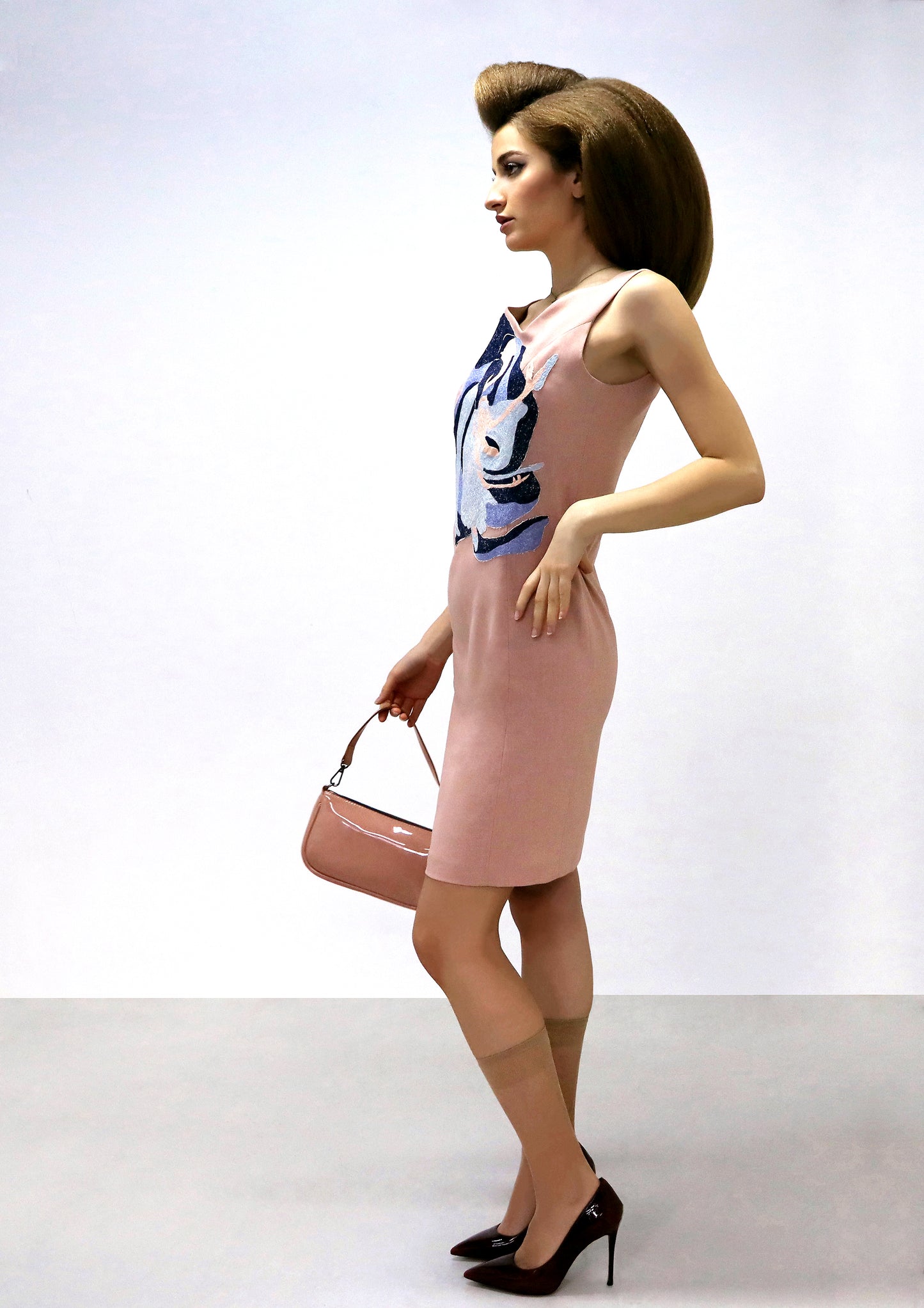 new BETWEEN HEAVEN AND EARTH dusty pink ballet dress