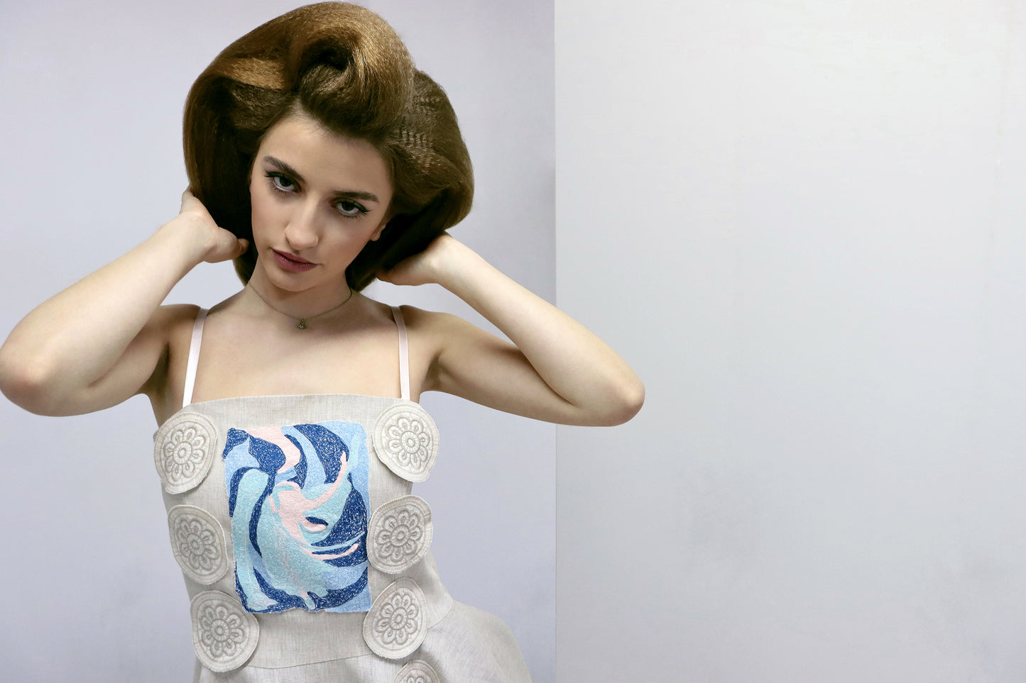 new BETWEEN HEAVEN AND EARTH soft beige ballet dress