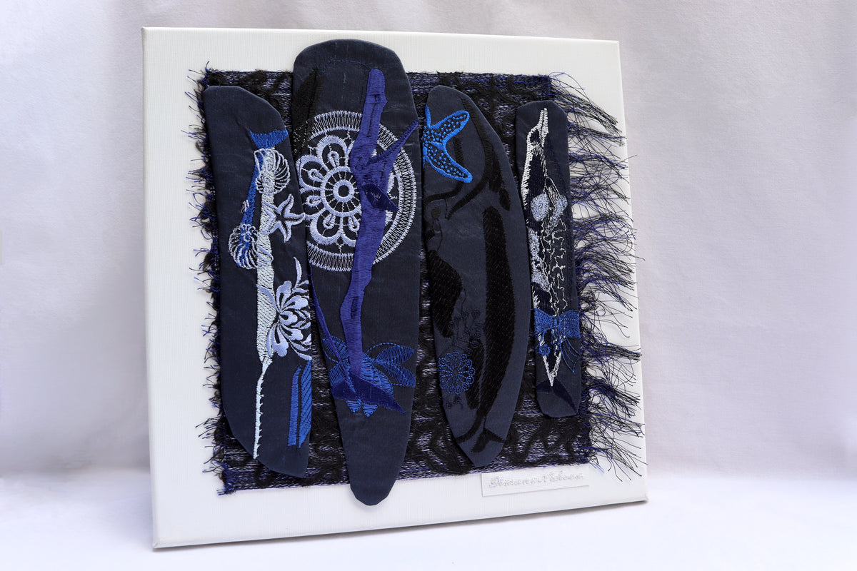 WHALES diptych