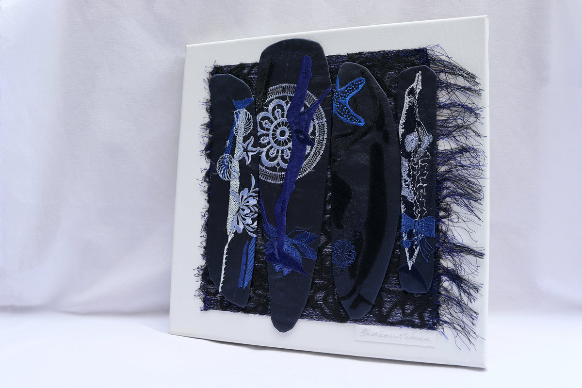 WHALES diptych