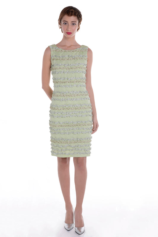 MARIE ANTOINETTE mixed greens dress