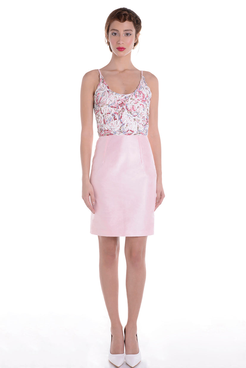 Robe jupe rose MARIE ANTOINETTE