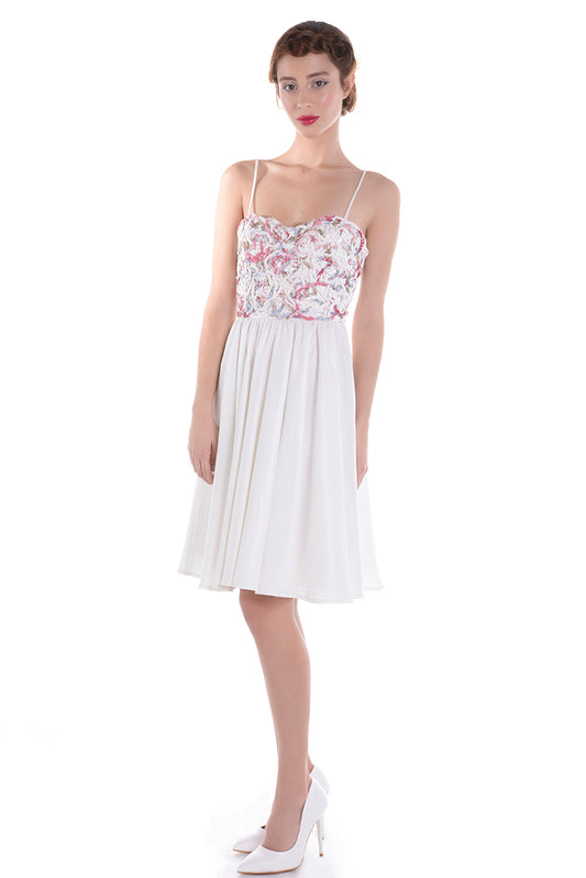 MARIE ANTOINETTE pink net dress