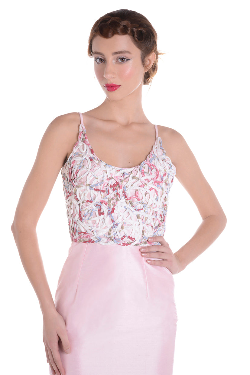 Robe jupe rose MARIE ANTOINETTE