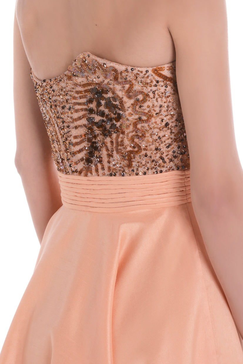 Robe orange STAR DUST